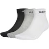 Adidas Kojinės Hc Ankle 3Pp Juodas Pilkas Baltas GE6132