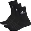Adidas Kojinės Light Crew 3PP Juodas DZ9394