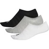 Adidas Kojinės Light Nosh 3PP Juodas Pilkas Baltas