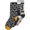 Adidas Kojinės Vaikams YA GR Scks 3PP Juodas Pilkas ED8645