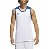 Adidas Krepšinio Marškinėliai 3G Spee Rev Jrs Mėlyna Baltas DY6593
