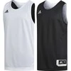 Adidas Krepšinio Marškinėliai Paaugliams Y Rev Crazy Ex J Juodas Baltas CD8636