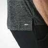 Adidas Marškinėliai Freelift Grad Pilkas BK6134