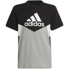 Adidas Marškinėliai Paaugliams B Cb T Ess Juodas Pilkas HA4025