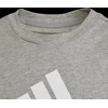 Adidas Marškinėliai Paaugliams U Cb Tee Juodas Pilkas HN8561