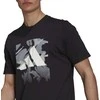 Adidas Marškinėliai Vyrams Camo Bos Tee Juodas GU1476