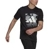 Adidas Marškinėliai Vyrams Camo Bos Tee Juodas GU1476