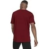 Adidas Marškinėliai Vyrams City Elevated T Burgundy