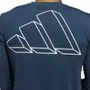 Adidas Marškinėliai Vyrams Fb Hype Ls Tee Mėlyna