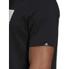 Adidas Marškinėliai Vyrams M 3s Fl Tc Pt Juodas