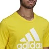 Adidas Marškinėliai Vyrams M Bl Sj T Geltona GM3248