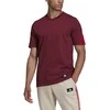 Adidas Marškinėliai Vyrams M Fi 3s Tee Bordo HC5242