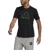 Adidas Marškinėliai Vyrams M Fi Gfx Tee Juodas
