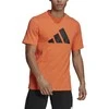 Adidas Marškinėliai Vyrams M Fi Tee Bos A Oranžinis
