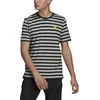 Adidas Marškinėliai Vyrams M Stripy Sj T Pilkas Juodas