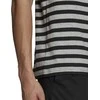 Adidas Marškinėliai Vyrams M Stripy Sj T Pilkas Juodas