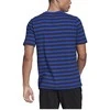 Adidas Marškinėliai Vyrams M Stripy Sj Tee Mėlyna Juodas HE1854