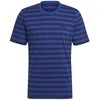 Adidas Marškinėliai Vyrams M Stripy Sj Tee Mėlyna Juodas HE1854
