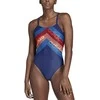 Adidas Maudymosi Kostiumėlis Fit 1PC Lin Dark Mėlyna DH2403