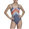 Adidas Maudymosi Kostiumėlis Fit 1Pc Lin Mėlyna DY5892