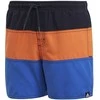Adidas Maudymosi Šortai Paaugliams Yb Cb Shorts Sl Juodas Mėlyna Oranžinis DQ2980