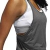 Adidas Palaidinė 3 Stripe Tank Juodas DU3459