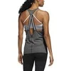 Adidas Palaidinė 3 Stripe Tank Juodas DU3459