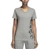Adidas Palaidinė AOP Linear Tee Pilkas Heather DJ1600