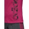 Adidas Palaidinė Aop Linear Tee Real Magenta DJ1626