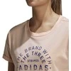 Adidas Palaidinė Emblem Tee Haze Coral DJ1604