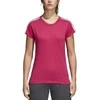 Adidas Palaidinė Ess 3S Slim Tee Real Magenta CZ5781