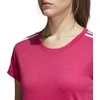 Adidas Palaidinė Ess 3S Slim Tee Real Magenta CZ5781