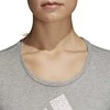 Adidas Palaidinė Foil Text Bos Pilkas CV4565