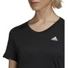 Adidas Palaidinė Moterims Own The Run Tee Juodas GC6627