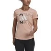 Adidas Palaidinė Moterims Run Logo W 1 Peach GV1352