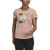 Adidas Palaidinė Moterims Run Logo W 1 Peach GV1352