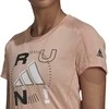 Adidas Palaidinė Moterims Run Logo W 1 Peach GV1352