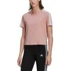 Adidas Palaidinė Moterims W 3s Crop Tee Rožinė HF7245