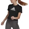 Adidas Palaidinė Moterims W Bl Cro T Juodas GL3830