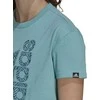 Adidas Palaidinė Moterims W Vrtcl Zbr G Tee Mėlyna GS4155