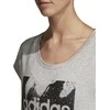 Adidas Palaidinė W E AOP Tee Pilkas DU0636