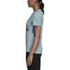 Adidas Palaidinė W Mh Bos Tee Mėlyna DY7734