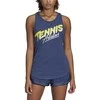 Adidas Palaidinė W Script Tank Mėlyna FM4426