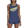 Adidas Palaidinė W Script Tank Mėlyna FM4426