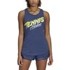 Adidas Palaidinė W Script Tank Mėlyna FM4426
