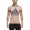 Adidas Palaidinė W Sid Slim Tee Rožinė Juodas CF1440