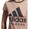 Adidas Palaidinė W Sid Slim Tee Rožinė Juodas CF1440
