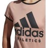 Adidas Palaidinė W Sid Slim Tee Rožinė Juodas CF1440