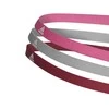 Adidas Plaukų juosta 2Pp Hairband Rožinė Raudona Pilkas GM4990