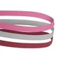Adidas Plaukų juosta 2Pp Hairband Rožinė Raudona Pilkas GM4990